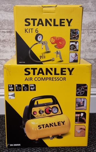 Stanley Portable Air Compressor DIY 6L