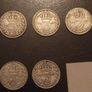 UK Three Pence Silver Coins (individually priced) Image 7