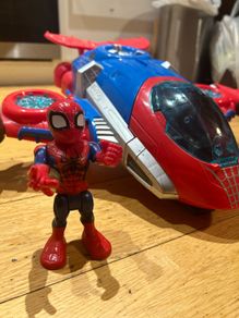 Spiderman Marvel Jetquarters Aeroplane