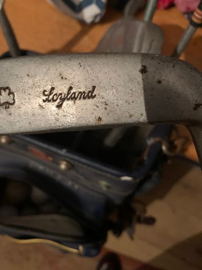 Golf bag and clubs