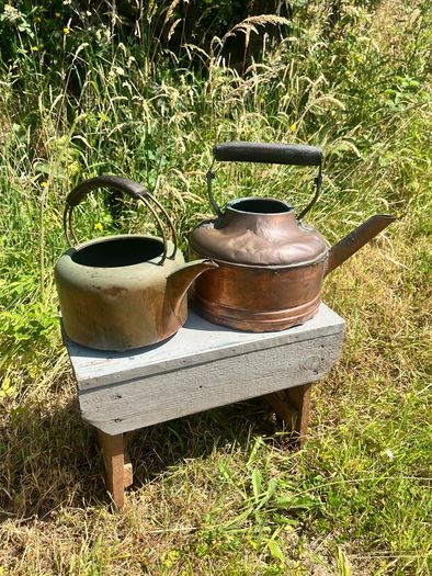 Antique Copper Kettles