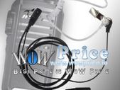 2 Pin Security Earpiece Headset for Radio Clear Walkie Talkie
