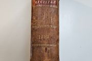 The New Annual Register for the Year 1782 - Antiquarian History Book