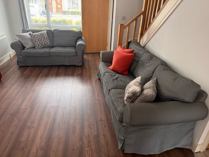 2 seater x 3 seater IKEA sofas - first to collect
