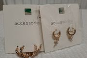 3 sets of evening Earrings