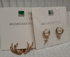 3 sets of evening Earrings