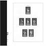 2012 & 13 Alderney Lindner-T Illustrated 18-ring hingeless album pages. Pages 49-56. These are new and have never been used. 8 pages Image 7
