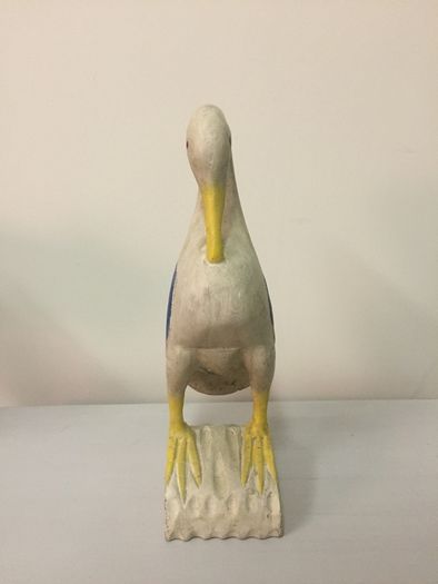 vintage hand carved bird