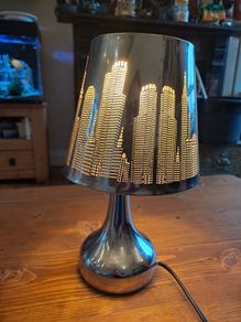 Modern Chrome Touch Table Lamp