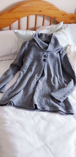 Luca Vanucci Knit Grey Jumper - Size 10