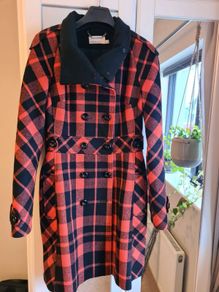 Karen Millen Coat wool- cashmere blend UK10