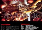 Motorhead concert poster Bomber Tour 1979 A3 Size Replica