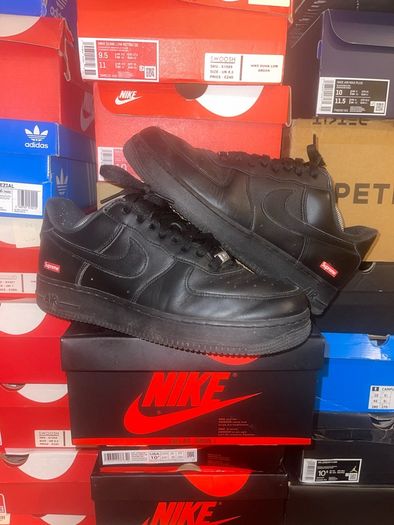 Nike Air Force 1 Low Supreme Black CU9225-001