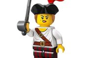 Lego Pirate GIRL Minifigure Lego Series 20 Lego Minifigure