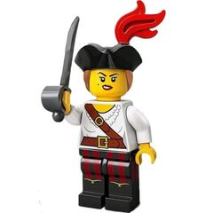 Lego Pirate GIRL Minifigure Lego Series 20 Lego Minifigure