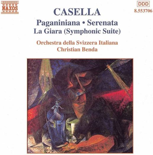 Casella. Paganiniana. Serenata. CD. Free Postage!