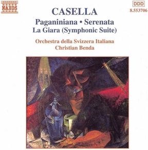 Casella. Paganiniana. Serenata. CD. Free Postage!