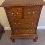 Mahogney Chest of Drawers Image 2