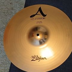 zildjian A  custom 14" crash