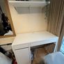 Studying table, two bedside table, office chair and a wall shelf Image 3