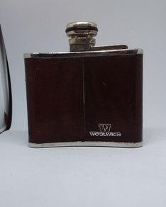 Vintage Woolwich 4oz Hip Flask