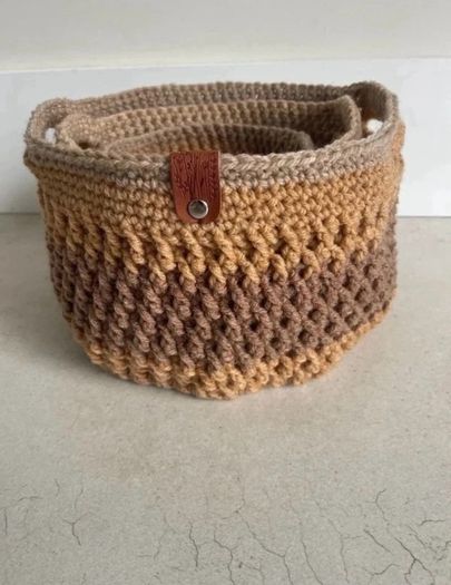 crochet baskets