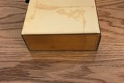 Gold and Glass Jewellery box