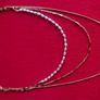 Vintage Multi Strand Necklace Beaded Jewelry L-19" Image 2