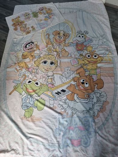 Vintage Muppets Babies Single duvet set ..