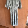des petits hauts pale sage green midi dress size 1 (8-10) Image 7
