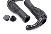 2x Bicycle Handlebar Grip Ergonomic Anti Skid Lock on Handle Cover Aluminum Alloy Rubber Grips MTB Bike Accessories