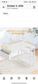 L shaped table/gaming table