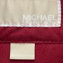 Michael Kors Berry Red Fur Coat Image 3