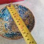 Thai Coconut Shell shell available - Farang Colour Name: Dark Blue and Gold Image 2