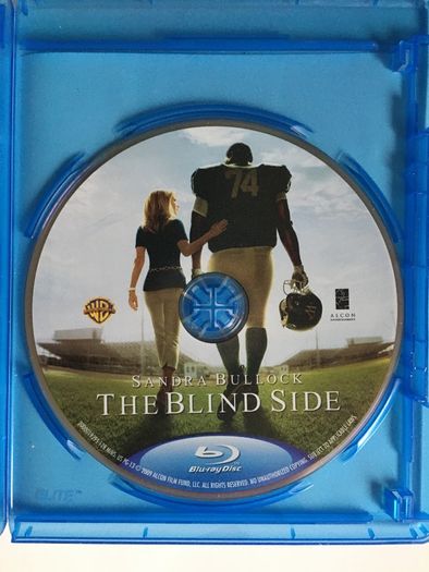 The Blind Side [2009] Quinton Aaron, Sandra Bullock, Tim McGraw, Kathy Bates & Lily Collins [Blu-ray Movie] Academy Award Winner
