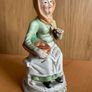 Vintage Porcelain Figurine "Lady with Vegetables" Image 4