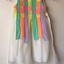 Carnival Kids Pastel Rainbow Dress | Girls Party Birthday Dress Image 9