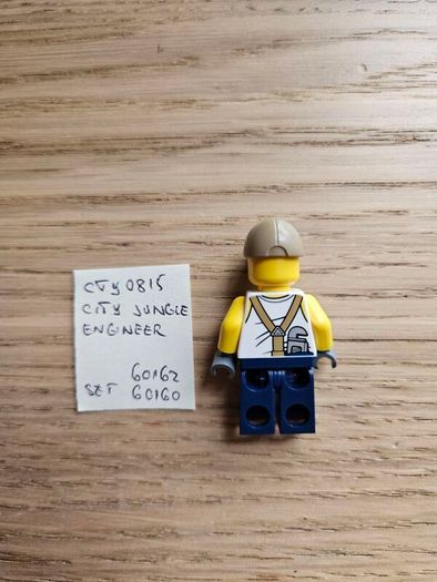 lego cty0815 city jungle engineer, set 60162, 60160
