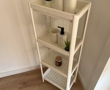 Bathroom accessories+ shelf unit+ organizers