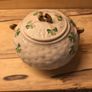 china Belleek  sugar pot with lid Image 2