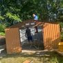13 x 11ft Large Metal Storage Shed Sliding Doors Image 8