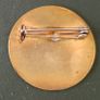 Crann Bethadh Tree of Life Brooch Etched Brass by Geoffrey Savage Kilcatherine Eyries Bantry Cork Ireland in excellent condition see last photo for exact measurements FREE STANDARD POSTAGE INCLUDED Image 2