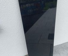 Black Granite Hearth