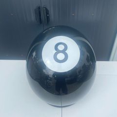8 Ball half face helmet