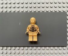 lego star wars sw0010 C-3PO minifigure - Pearl Light Gold
