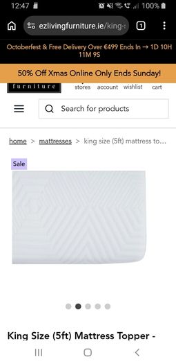 King Size Mattress Topper