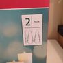 Set of 3 Gold Glitter Christmas Trees Image 4