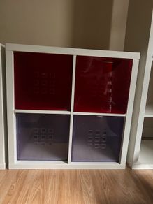 Kallax 77 x 77 cm with Boxes