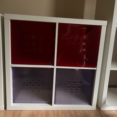 Kallax 77 x 77 cm with Boxes