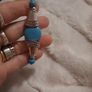 fab vintage style silver and turquoise bracelet Image 2